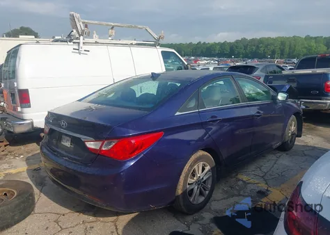 2013 Hyundai Sonata Gls from USA, damaged, VIN 5NPEB4AC7DH748639